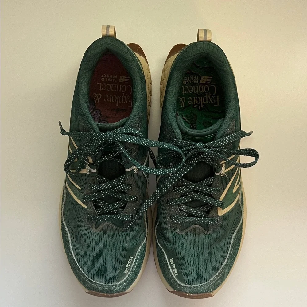 Limited Edition New Balance Parks Project Forest Green Hiking Sneakers. - Picture 1 of 8